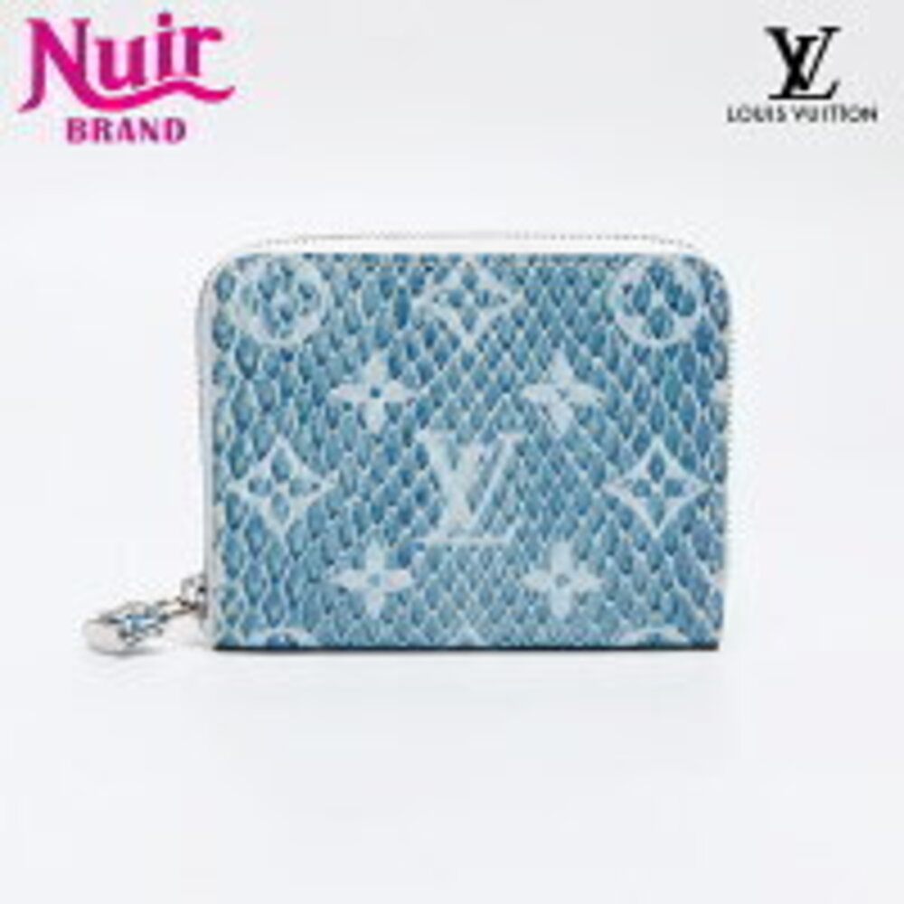 Louis Vuitton Python Zippy Wallet Compact Coin Ca… - image 1